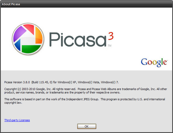 Picasa 3.9 Free Full Setup + Latest Version